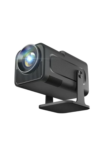 Torima  HY320 Siyah Taşınabilir Sinema Projektörü 4K 1080P Ev Sineması Bluetooth Android Akıllı Projeksiyon Wifi - 5