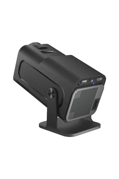 Torima  HY320 Siyah Taşınabilir Sinema Projektörü 4K 1080P Ev Sineması Bluetooth Android Akıllı Projeksiyon Wifi - 8