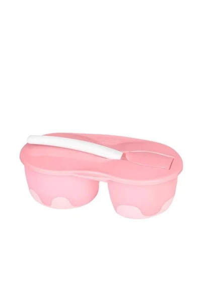 Wee Baby 2 Hazneli Pembe Mama Kabı Seti
