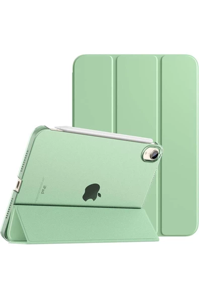 Apple Ipad Air 11Inç M2 2024 Kılıf Pu Deri Smart Standlı Case A2902 A2903 A2904