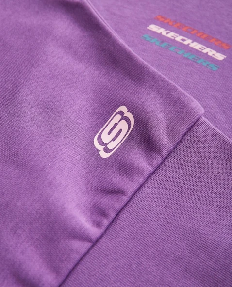 Skechers W Essential Hoodie Sweatshirt S232243- Kadın Kapüşonlu Sweatshirt - 12