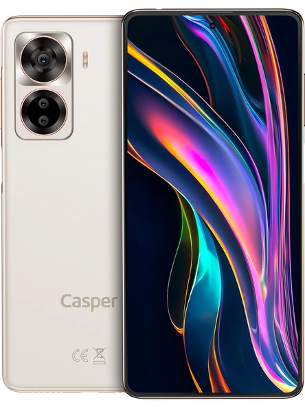 Casper VIA X40 256 Gb 8 Gb Ram Via Beyazı (AMOLED EKRAN) TÜRKİYE GARANTİLİ