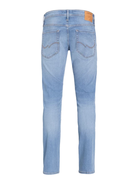 JACK JONES Glenn Model Dar Kesim Erkek Kot Pantolon 12243593 - Resim 3