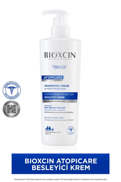 Bioxcin Atopicare Clinical Atopiye Eğilimli Ciltler İçin Besleyici Krem 500 ml