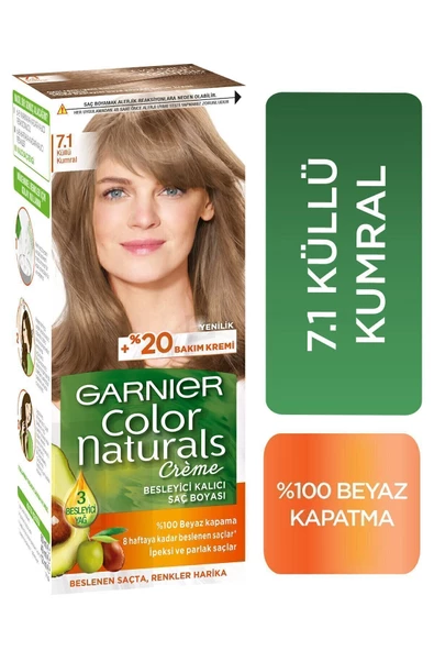 GARNIER COLOR NATUREL (7,1) KÜLLÜ KUMRAL *12