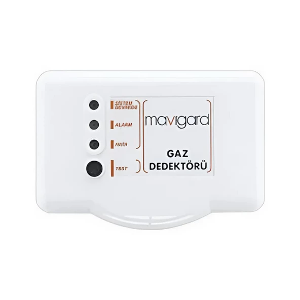 Mavili GDR-220M Konvansiyonel Metan (Doğalgaz) Dedektörü, 230V Ac, Röle Çıkışlı