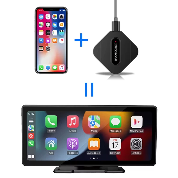 Ayt Powermaster Z1D Araç Ekran Yansıtma Kablosuz Wifi Android Auto Cep Telefonu Oto Ekran Yansıtma Mirrorlink - 3