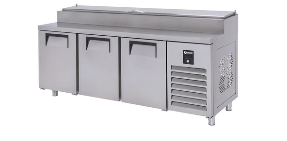 Iceinox Make Up Buzdolabı 515 Lt 3 Kapılı Kısa - Resim 2