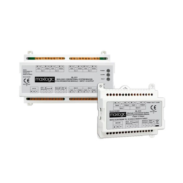Maxlogic ML-2311 Konvansiyonel Flaşör Senkronizasyon Modülü, 1 Giriş/6 Çıkış ürün görseli