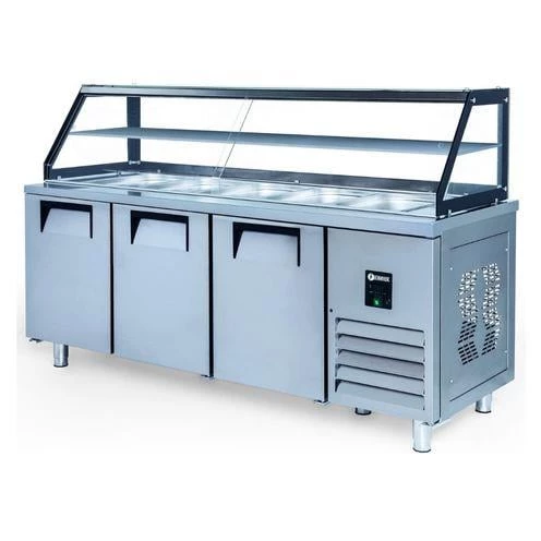 Iceinox Servis Buzdolabı 515 Lt 3 Kapılı Camlı - 2