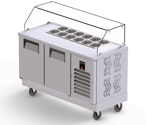 Iceinox Hazırlık Buzdolabı 650 Lt - 2