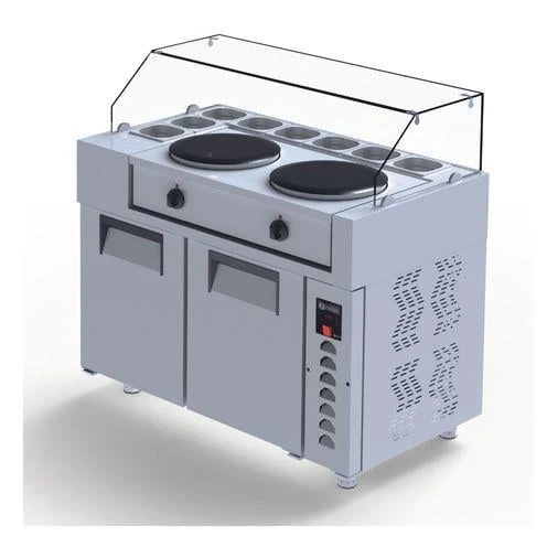 Iceinox Krep Buzdolabı 330 Lt 430 Çelik  Kaliteli - Resim 2