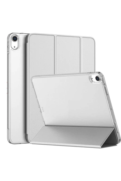 Apple Ipad Air 1 / 2 Ipad 5. / 6. Nesil 9.7 Kılıf Pu Deri Smart Case A1566 A1567 Gri