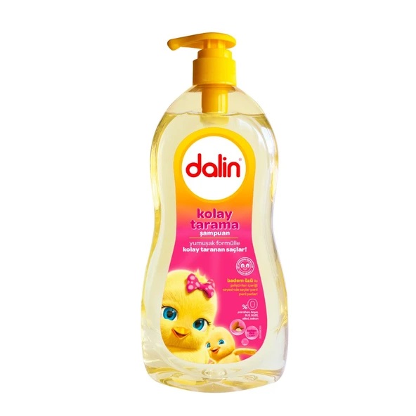 Dalin Bebek Şampuanı 700ML Kolay Tarama Badem Özlü (Pompalı)