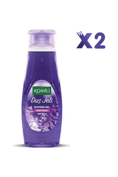 Komili Duş Jeli 500 Ml Anti Stress 2 Adet