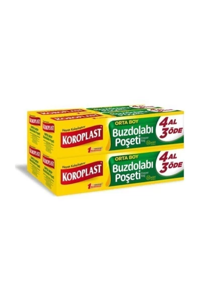 Koroplast Buzdolabı Poşeti Orta Boy 20'li