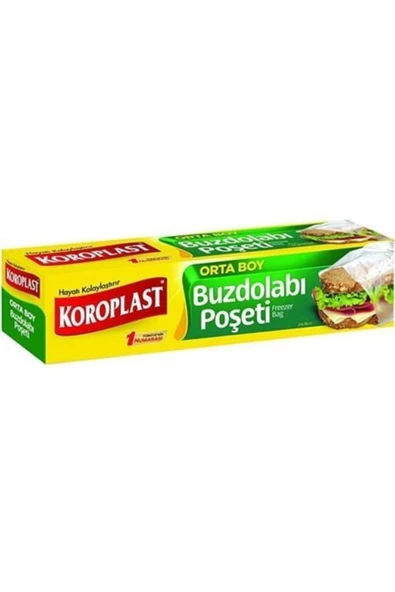 Koroplast Orta Boy 20'li Buzdolabı Poşeti