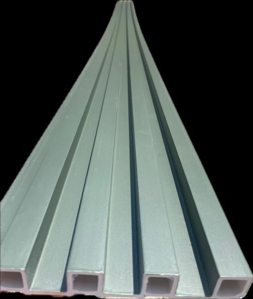 Renkli Duvarlar 16x290cm 1 Adet ATC Ördek Başı Yeşil Prefabrik Ofis Konut Dekoratif PVC Kaplama Lambiri Duvar Paneli - 6
