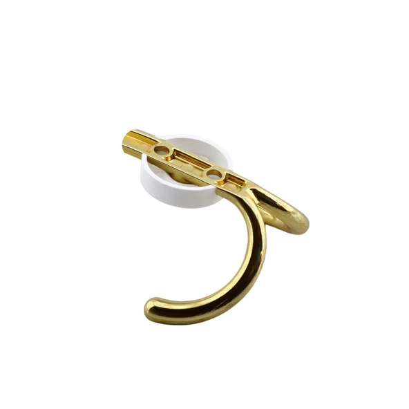 Hitit Askı Askılık Metal Gold Vestiyer Duvar Askısı Dolap Elbise Askılığı - 5