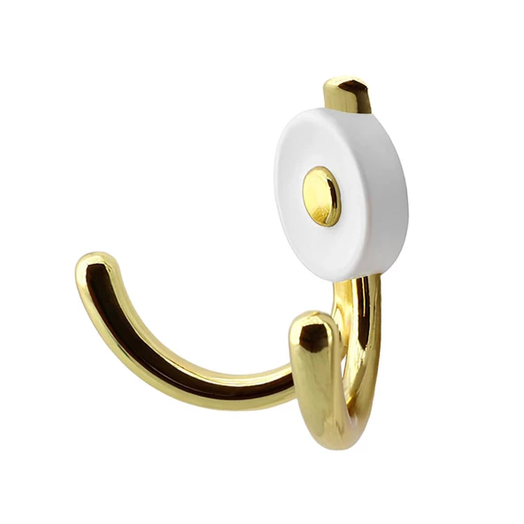 Hitit Askı Askılık Metal Gold Vestiyer Duvar Askısı Dolap Elbise Askılığı - 6