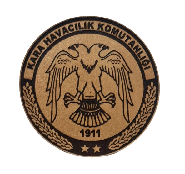 KARA HAVACILIK KOMUTANLIĞI  Deri PEÇ - Arma - Leather Patch
