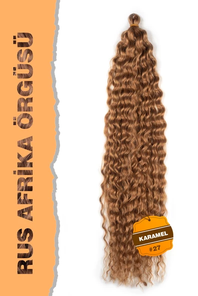Rus Afro Dalgası Saç – Karamel