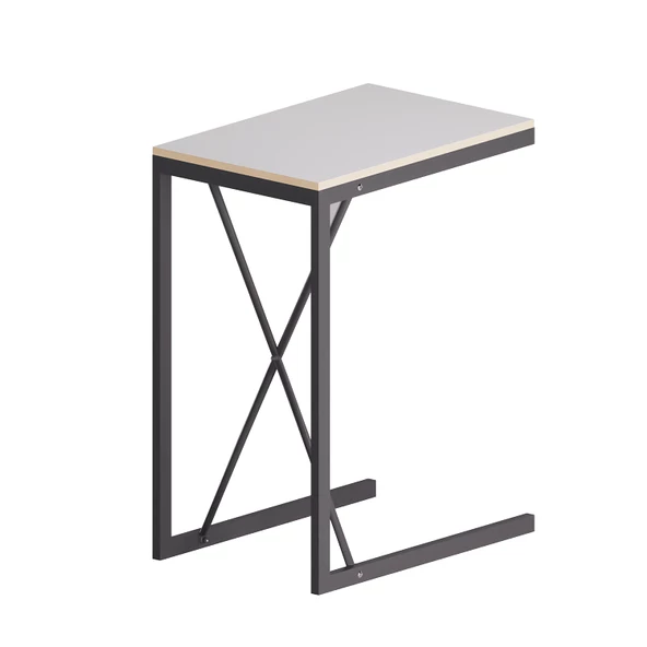 Eportatif C Sehpa Yan Sehpa Zigon Sehpa Beyaz 1411 - 5