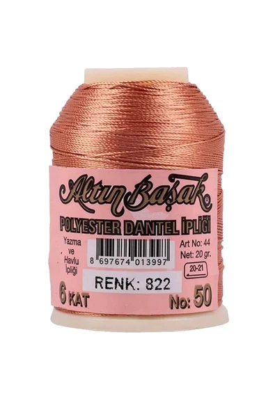 3 Adet Altınbaşak Oya ve Dantel İpi 20 gr - Royaleks - No: 822 - 554 - 137 - 4