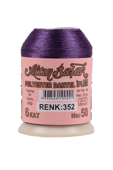 3 Adet Altınbaşak Oya ve Dantel İpi 20 gr - Royaleks - No: 006 - 352 - 133 - 4