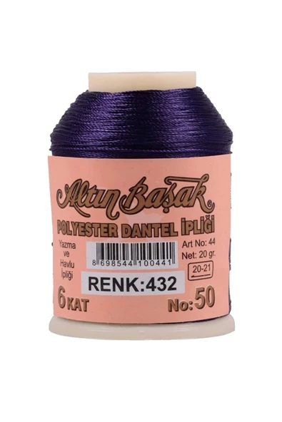 3 Adet Altınbaşak Oya ve Dantel İpi 20 gr - Royaleks - No: 005 - 432 - 357 - 4
