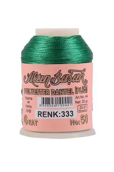 3 Adet Altınbaşak Oya ve Dantel İpi 20 gr - Royaleks - No: 333 - 3