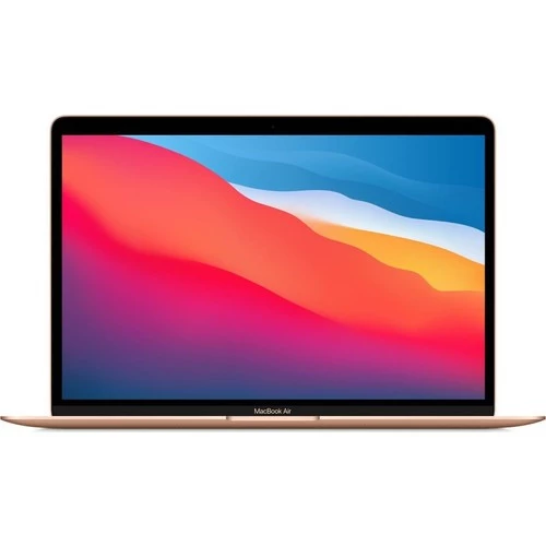 Apple MacBook Air M1 Çip 8GB 256GB SSD macOS 13" QHD Taşınabilir Bilgisayar Altın MGND3TU/A