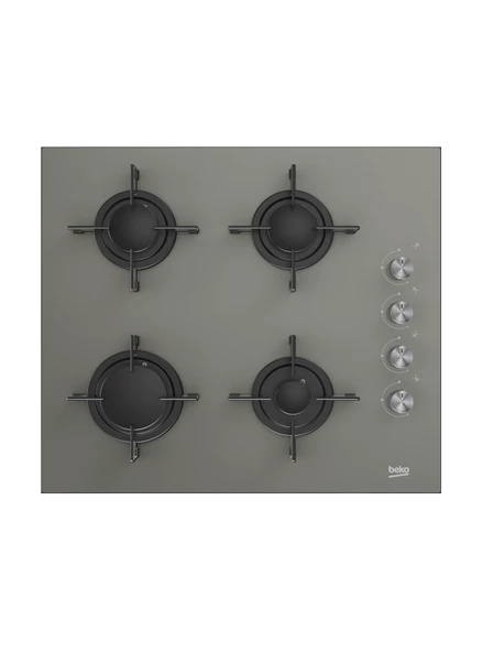 Beko BSTOC 828 G Gri Cam Set Üstü Ocak - 5