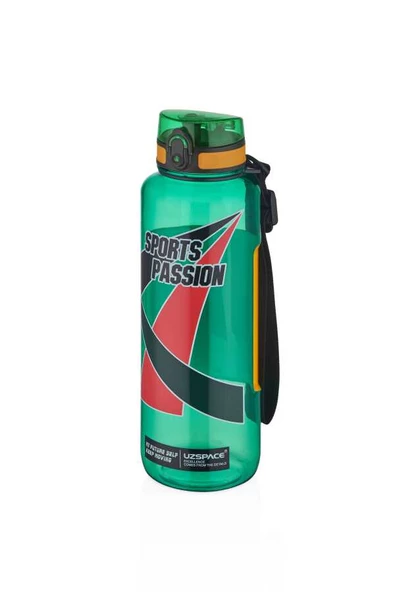 Uzspace Tritan 1200 Ml Water Bottle Green