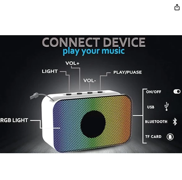 YENİ NESİL MOBİL STANDLI BLUETOOTH HOPARLÖR HER ZAMAN HER YERDE EĞLENCE - 3