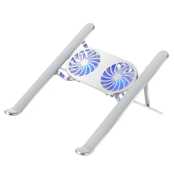 Powermaster Soğutucu Stand Çift Fanlı Laptop Notebook Soğutucu 26x12.3 Cm - 5