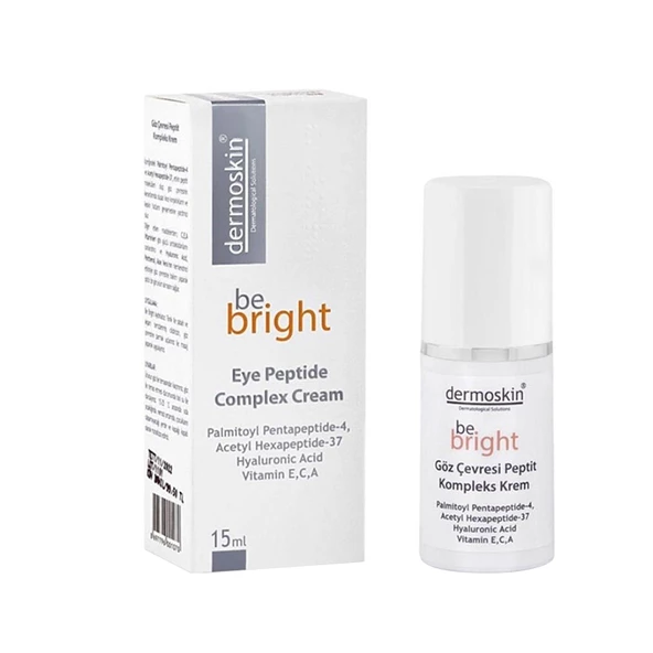 Dermoskin Be Bright Göz Çevresi Peptit Kompleks Krem 15 ml