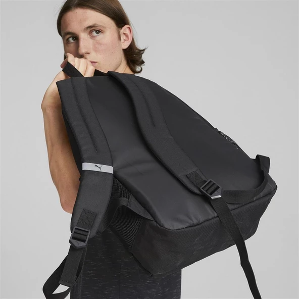 Puma Buzz - Unisex Siyah (Laptop Bölmeli) Sırt Çanta - 079136 01 - Resim 4