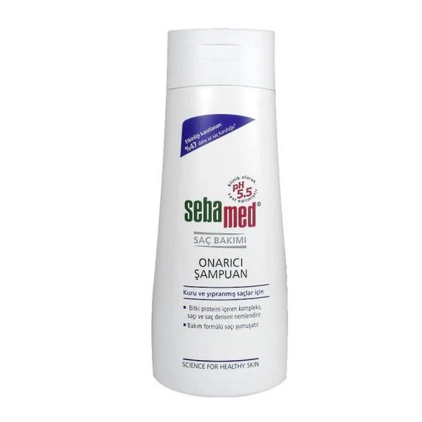 Sebamed Repair Şampuan 200 ML Onarıcı Bakım Şampuanı - Diş Beyazlatıcı Köpük Hediye