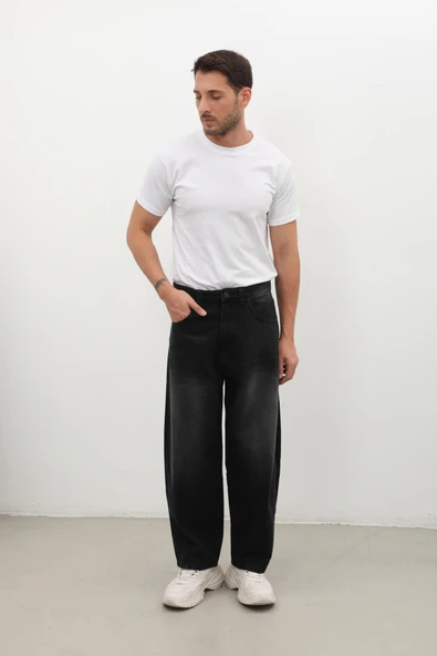 Erkek Skater Fit Jean Pantolon - Resim 3