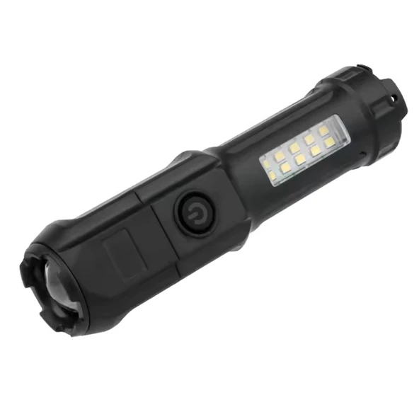 Powermaster El Feneri Uzun Menzilli Zoomlu Flash Powerbank Özellikli El Feneri Işıldak Led Aydınlatma