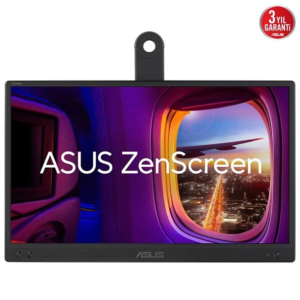 ASUS 15.6" IPS ZENSCREEN MB166CR USBC TAŞINABİLİR MONİTÖR - Resim 2