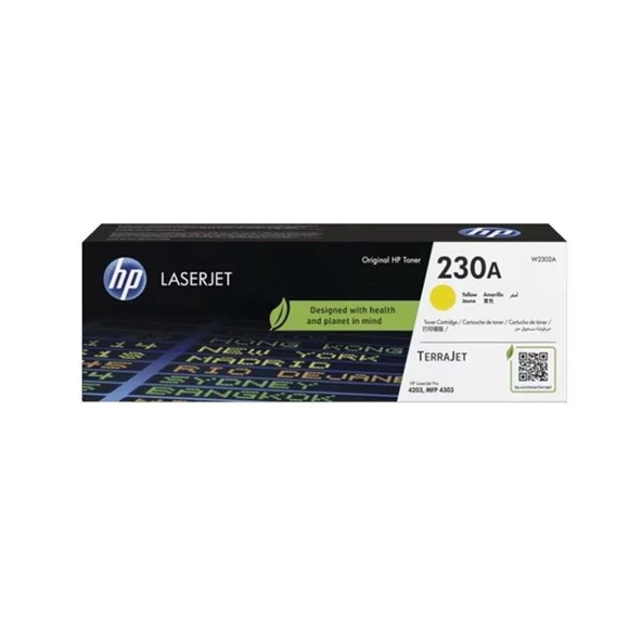 Hp W2302a (230A) Sarı Laserjet Toner 1.800 Sayfa ürün görseli