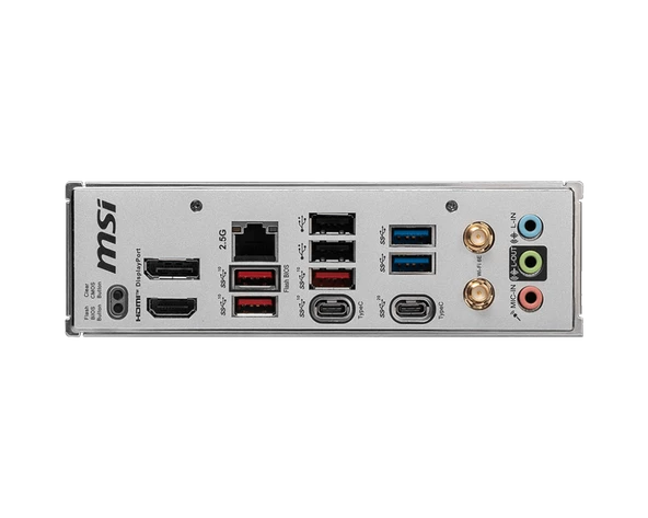 MSI B650M PROJECT ZERO AM5 DDR5 7600MHZ(OC) HDMI DP M.2 USB3.2 2.5G LAN WI-FI 6E mATX - Resim 6