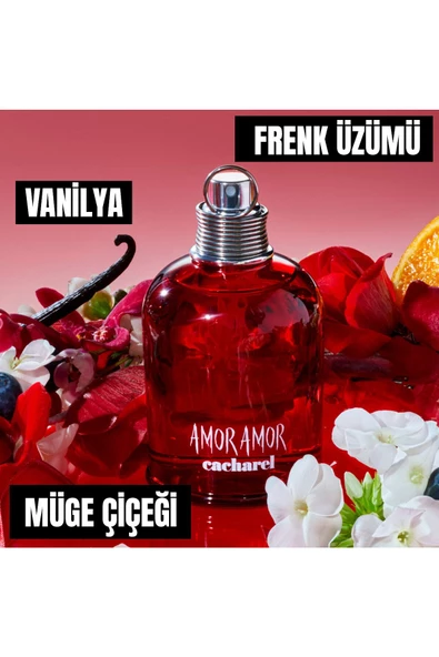 CACHAREL AMOR AMOR 100ML EDT BAYAN PARFÜMÜ - 4
