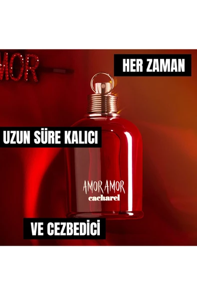 CACHAREL AMOR AMOR 100ML EDT BAYAN PARFÜMÜ - 5