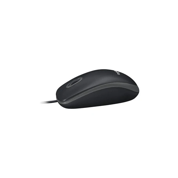 LOGITECH B100 NANO MOUSE KABLOLU SİYAH 910-003357 - 4