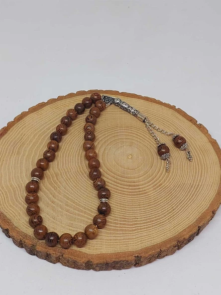 Venge Ağacı 33lük Tesbih 8mm (51382) - Resim 4