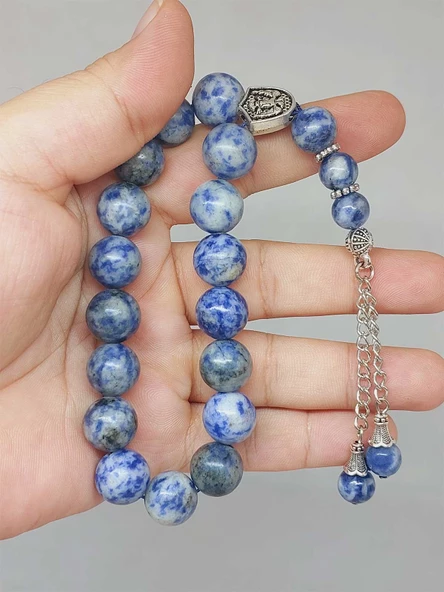 Sodalit Taşı 17lik Efe Tesbih 12mm (51530) ürün görseli