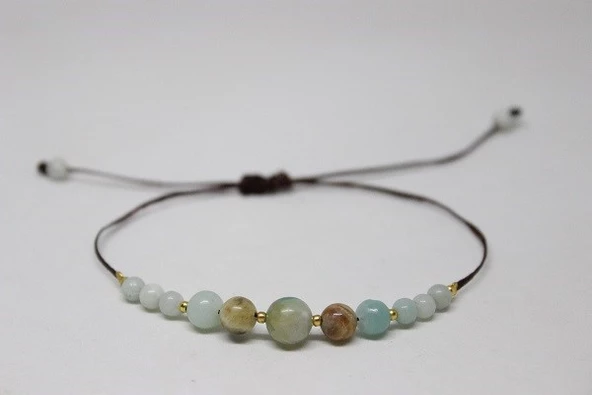 Amazonit Taşı Bileklik - Resim 2